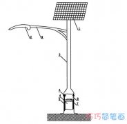 太阳能路灯怎么画简笔画教程