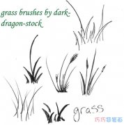 路边小草简笔画怎么画简单好看