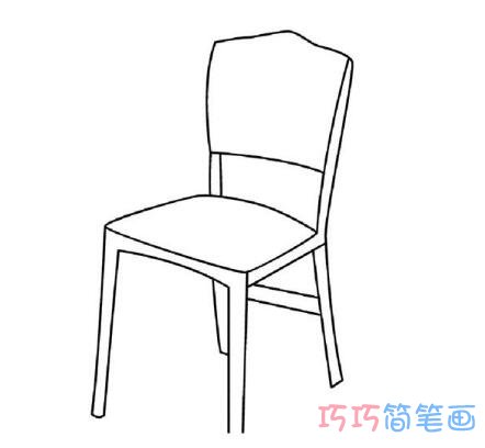 简单椅子怎么画 椅子简笔画图片