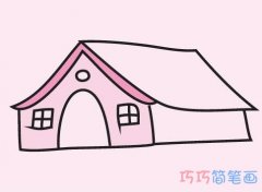 儿童画房子怎么画简单好看 卡通房子简笔画图片