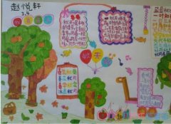 三年级丰收的秋天手抄报简笔画怎么画简单漂亮