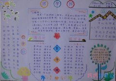 小学生关于国学经典读书手抄报怎么画简单又好看