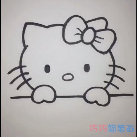 简单小猫咪的画法简笔画视频教程