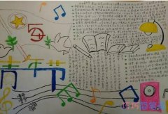 中国共青团五四青年节的手抄报简单漂亮