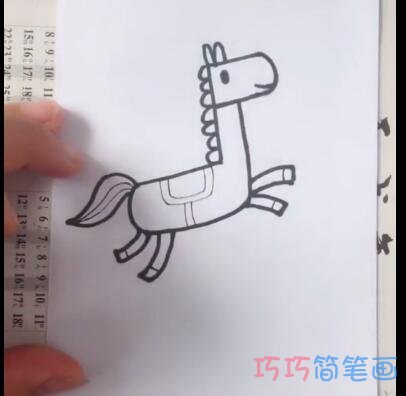 简单字母F变化的画法简笔画视频教程