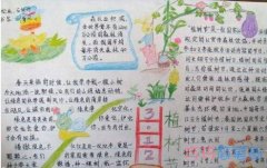 关于植树节爱护自然获奖手抄报怎么画简单漂亮