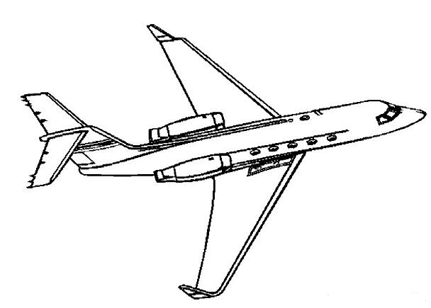 怎么画飞机简笔画的画法步骤教程简单好看