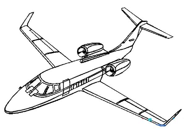 怎么画飞机简笔画的画法步骤教程简单好看