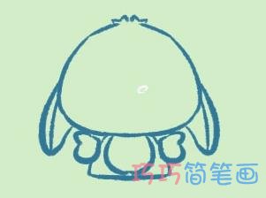 怎么绘画史迪仔简笔画带步骤简单又好看涂色