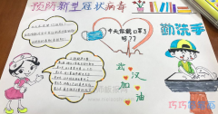 战疫英雄钟南山手抄报图片