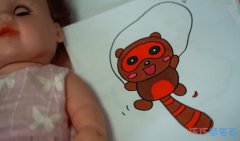 怎么画小狸猫的画法图解 儿童简笔画步骤图