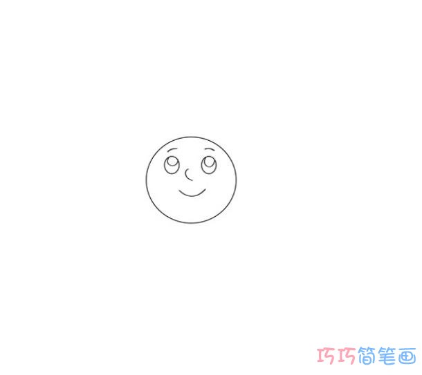 托马斯怎么画好看涂色 托马斯简笔画步骤图解
