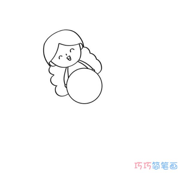 光盘行动的画法步骤填色 光盘行动简笔画图片